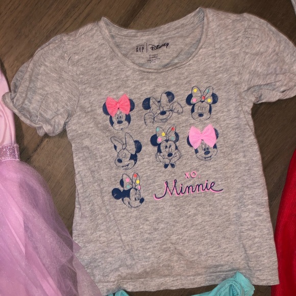 Minnie Mouse 2T toddler girls clothes. 9 items total all sold together as one. - Picture 3 of 10